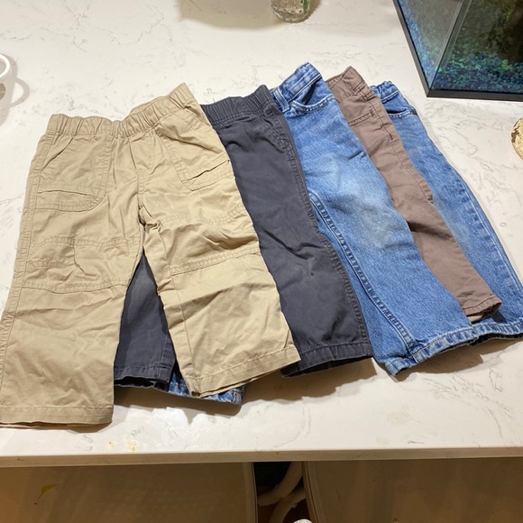 Bundle of 5 pants size 2t - Picture 1 of 16